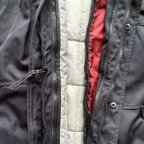 NIKE: 2 for 1 Parka Coat with Reflective & Insulated - Picture 8 of 13